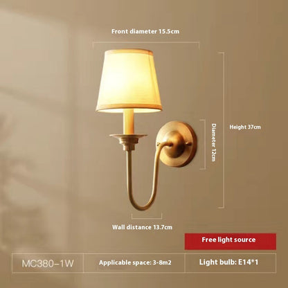 Simple Modern Living Room Wall Lamp Bedroom Bedside Lamp