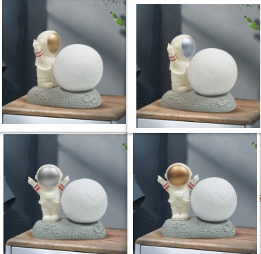 Modern Creative Astronaut Small Night Lamp Decoration