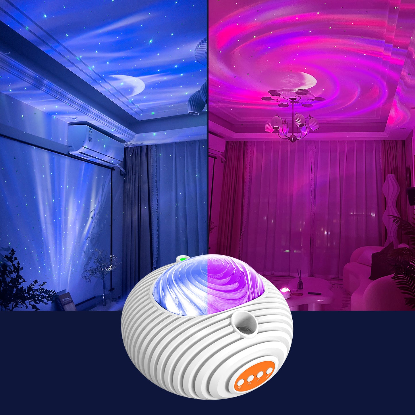 New Double Effect Northern Lights Projector Lamp