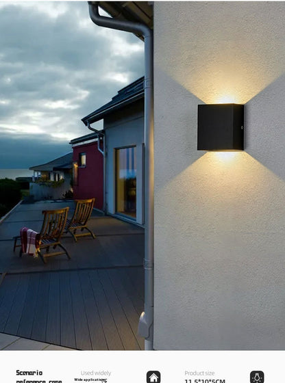 Outdoor Waterproof Wall Lamp LED Outdoor Garden Lamp