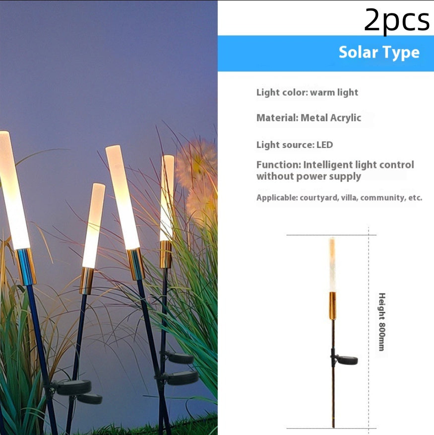 Solar Reed Outdoor Landscape Lawn Lamp