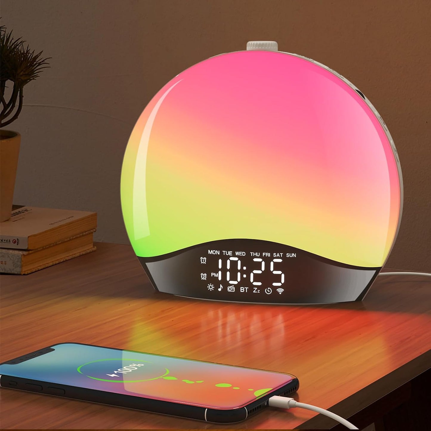 Sunrise Alarm Clock Wake Up Light Smart Wake-up Light