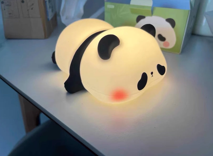 Cute Silicone Night Lights Sheep Cartoon Bedroom Lamp