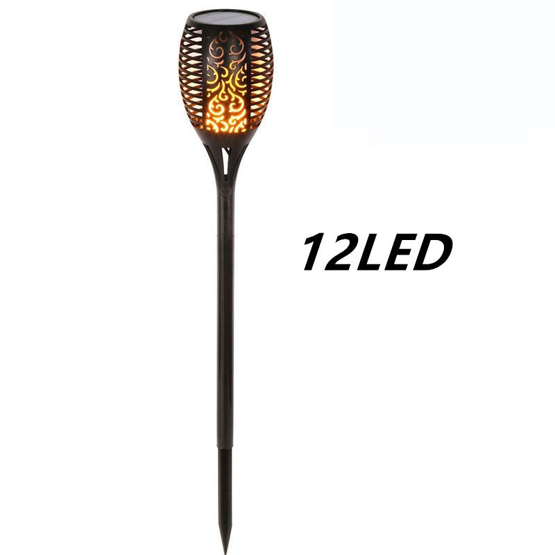 Solar Flame Flickering Garden Led Light Solar Tiki Torch Decoration Led Lamp