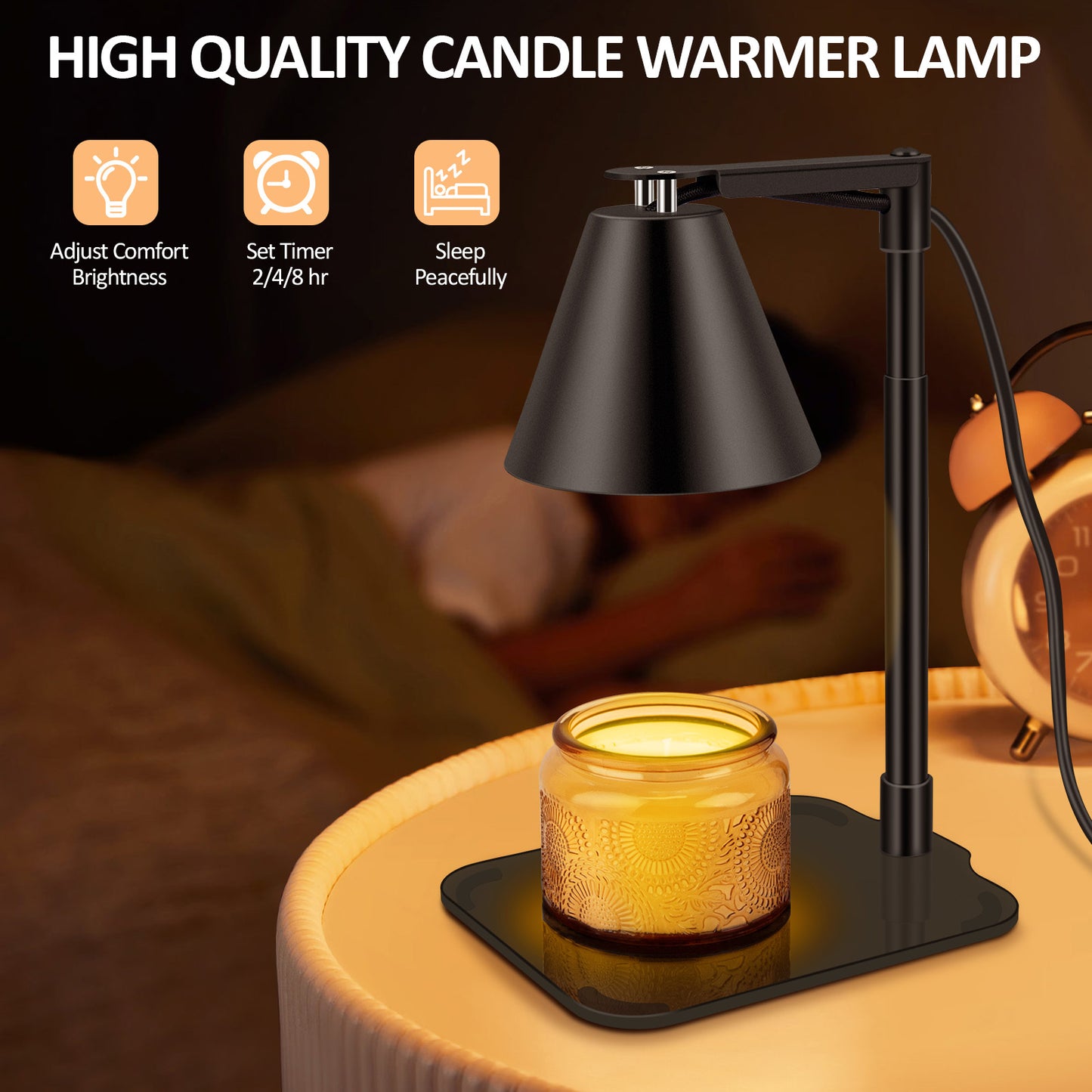 Candle Warmer Lamp With Timer Electric Candle Warmer