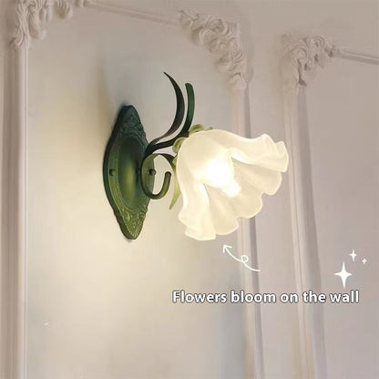 Flower Wall Lamp Living Room Background Wall