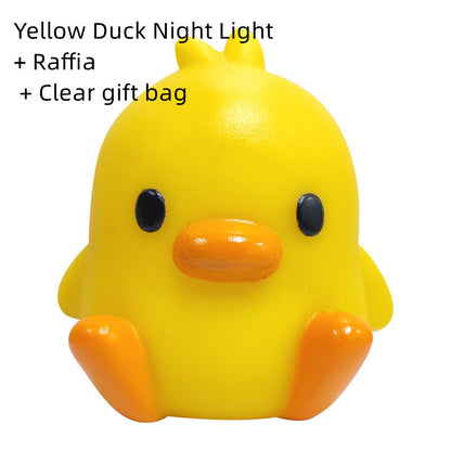 Small Yellow Duck Small Night Lamp Bedside Lamp