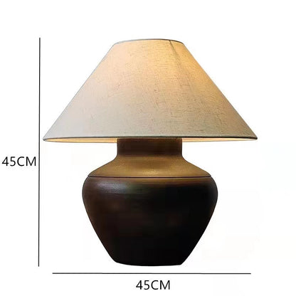 Ceramic Table Lamp Silent Style Large Modern Ornament