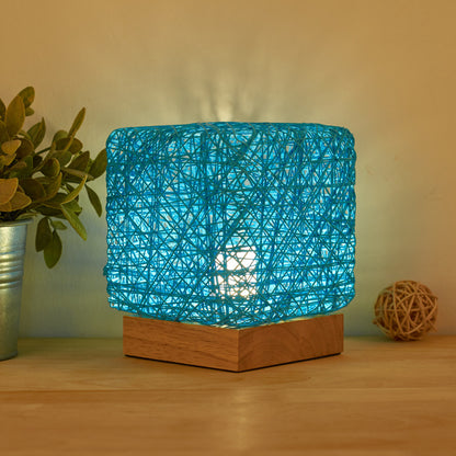 Hand-Knit Dimmable Square LED Desk Lights lamp Night Lighting