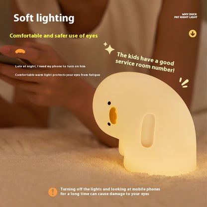 Cute Duck LED Night Light USB Rechargeable Nightlights