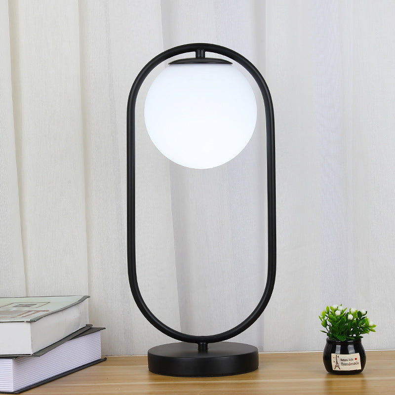 Living Room Decoration Bedroom Bedside Oval Table Lamp