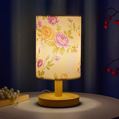 Cozy Table Lamp Bedroom Bedside Chinese Style Literary