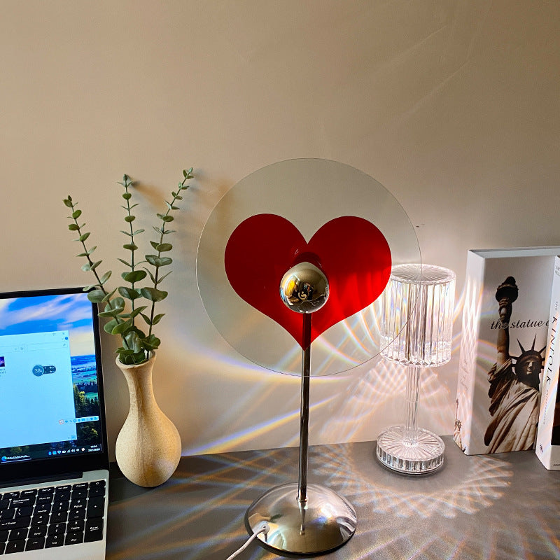 USB Plug-in Love Bauhaus Table Bedroom Romantic Floor Lamp Art Deco