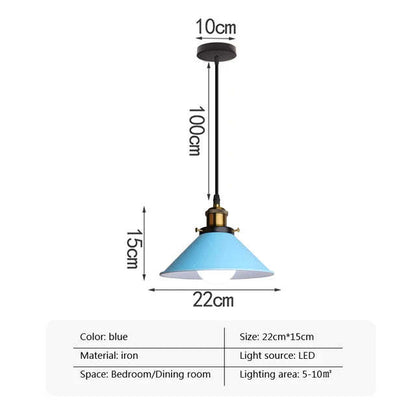 Simple Living Room Bedroom Study Single-head Droplight