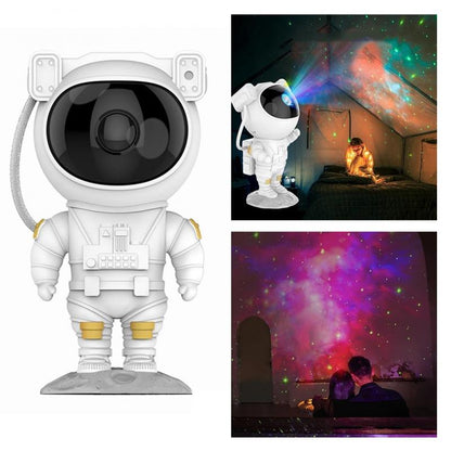 Creative Astronaut Galaxy Starry Sky Projector Nightlight USB Lamp