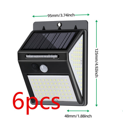 Outdoor Solar Lamp With Motion Sensor Solar Powered Sunlight