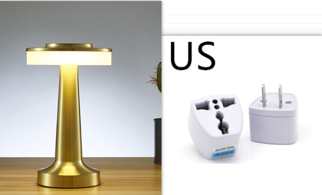 Creative Dining Table Hotel Dumbbell Charging Table Lamp