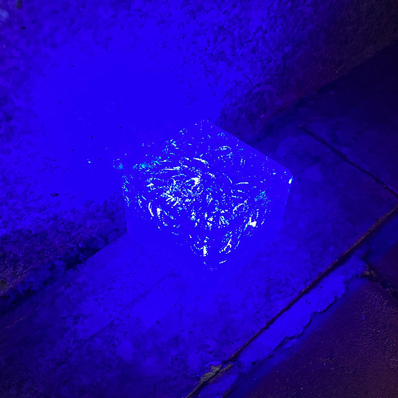 Solar Courtyard Ice Brick Lamp LED Ice Buried Atmosphere