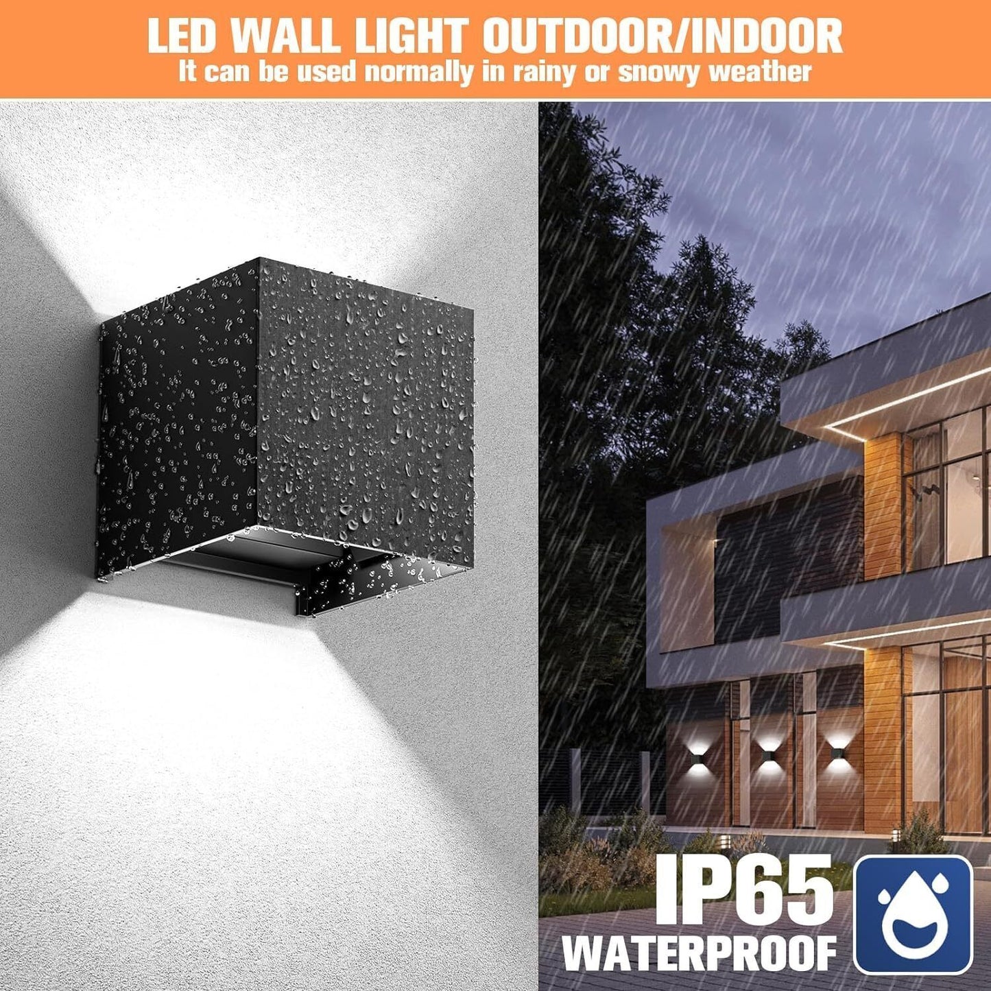 LED Outdoor Light With Motion Detector Outdoor Lamp