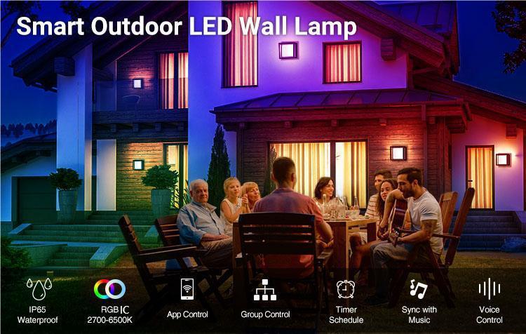 Outdoor Waterproof Wall Lamp Graffiti