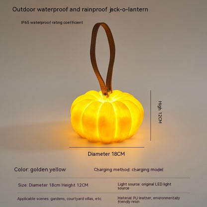 Outdoor Solar Pumpkin Lights Rural Farm Lawn Lamp