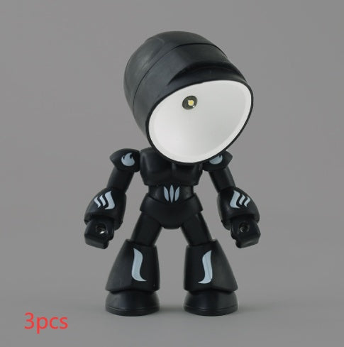 Cute LED Hero Table Lamp Mini Portable Cool Night Light