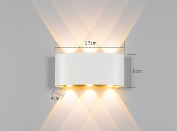 Led Wall Lamp Bedroom Bedside Lamp Garden Decoration Outdoor Spotlight