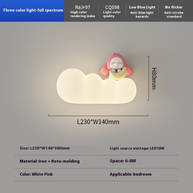 Children's Room Wall Lamp Creative Decorative Cloud Lamp