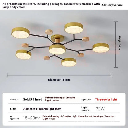 Living Room Ceiling Lamp Modern Minimalist Creative Lamps