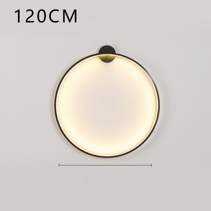 Modern Minimalist Living Room Background Wall Modeling Lamp