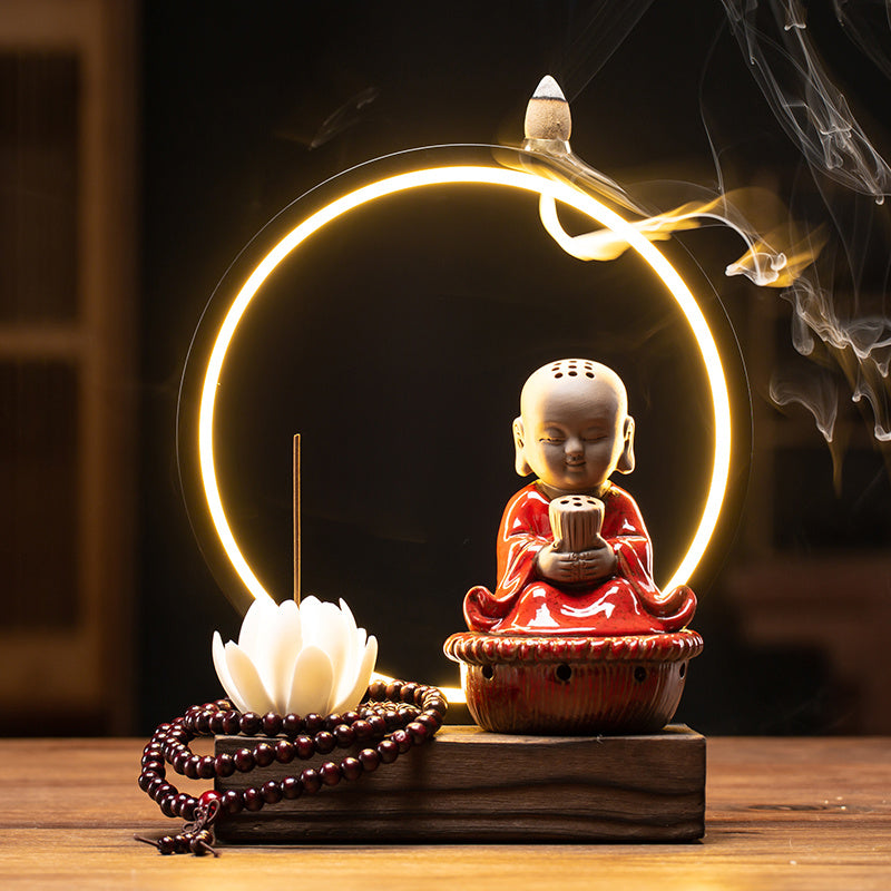 Backflow Incense Burner Home Living Room Desktop Aroma Decoration