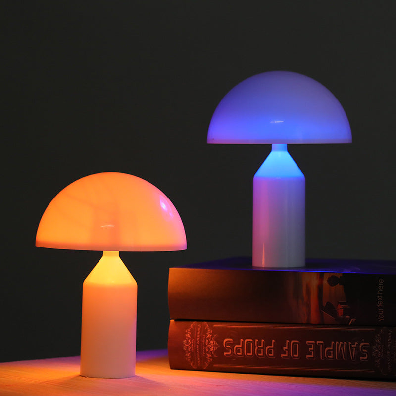 Mushroom Small Night Lamp Touch Color Changeable