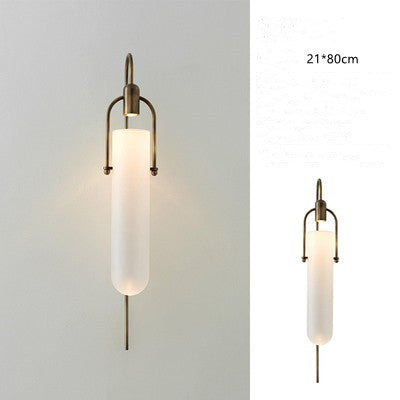 Simple Modern Creative Living Room Glass Wall Lamp