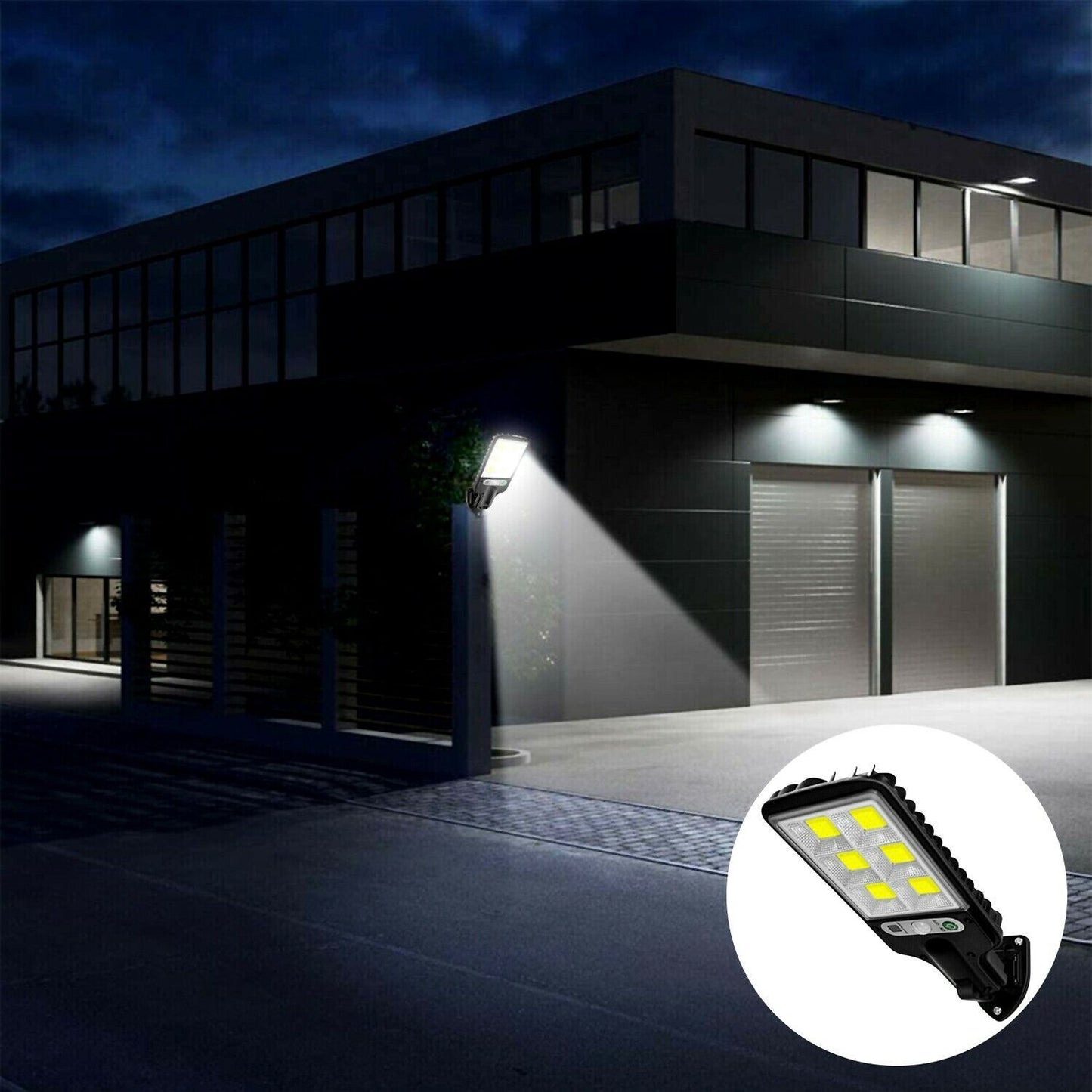 LED Solar Motion Sensor Light Bright Garden Outdoor Lights