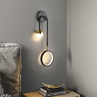 Nordic Creative Living Room Background Wall Lamp