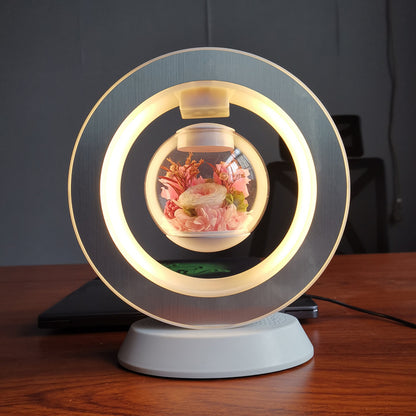 Heart Floating Table LED Night Light Magnetic Levitation Creatives Lamp