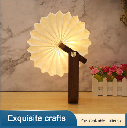 Creative Wooden Hand Lamp Interior Decoration Lamps