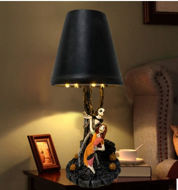 New Halloween Home Bedroom Jack Glowing Table Lamp