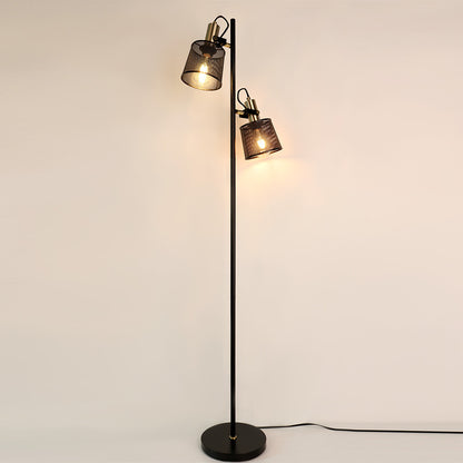 Industrial Style Black Floor Atmosphere Lamp Household