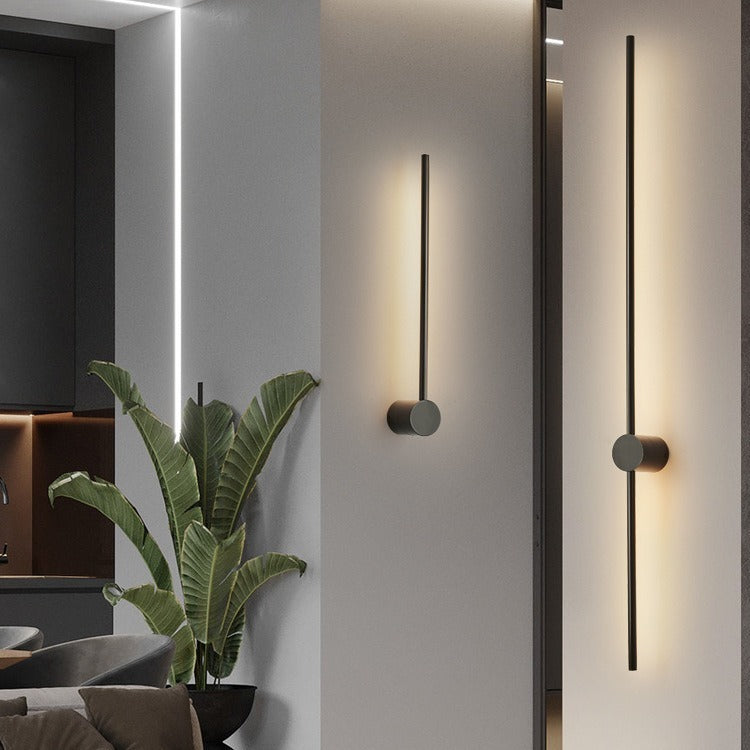 Rotatable Minimalist Strip Wall Lamp Simple Wall Light