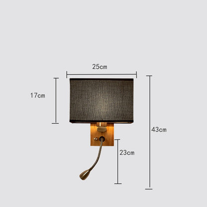 Interior Wall Lights Led Hotel Rooms Headboard Wood Art Bedroom