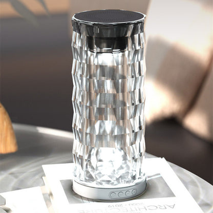 Crystal Lamp Atmosphere Light Desktop Sound Subwoofer Speaker