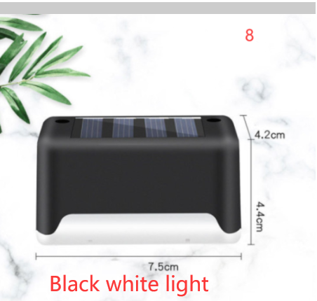 New Upgrade Waterproof LED Solar Fence Lamp Solar Deck Lights