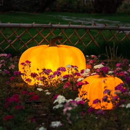 Outdoor Solar Pumpkin Lights Rural Farm Lawn Lamp