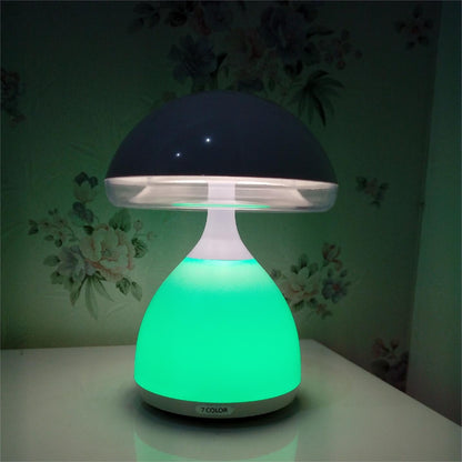 Color Dimming Rechargeable Bedside Mushroom Lamp