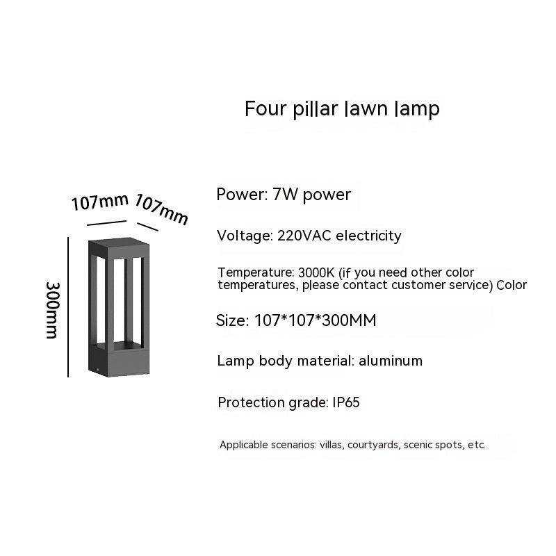 Outdoor Lawn Lamp Waterproof LED Landscape