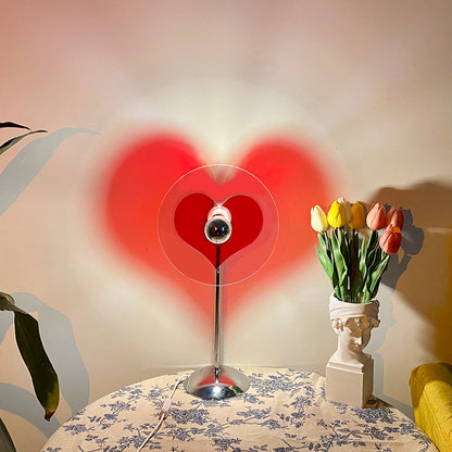 USB Plug-in Love Bauhaus Table Bedroom Romantic Floor Lamp Art Deco