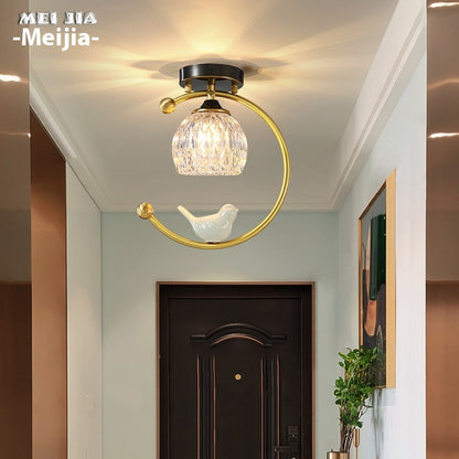 Copper Light Luxury Ceiling Lamp