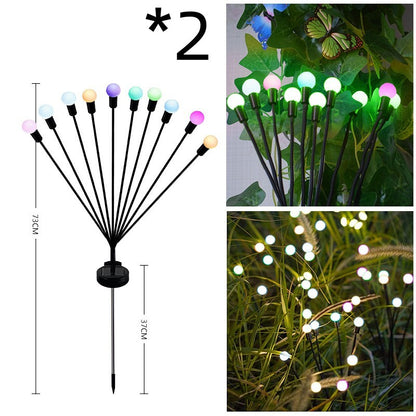 LED Pneumatic Firefly Ground Plug-in Lamp