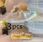 Tulip Night Lamp DIY Material Cloud Tulips Night Lamp Decorative
